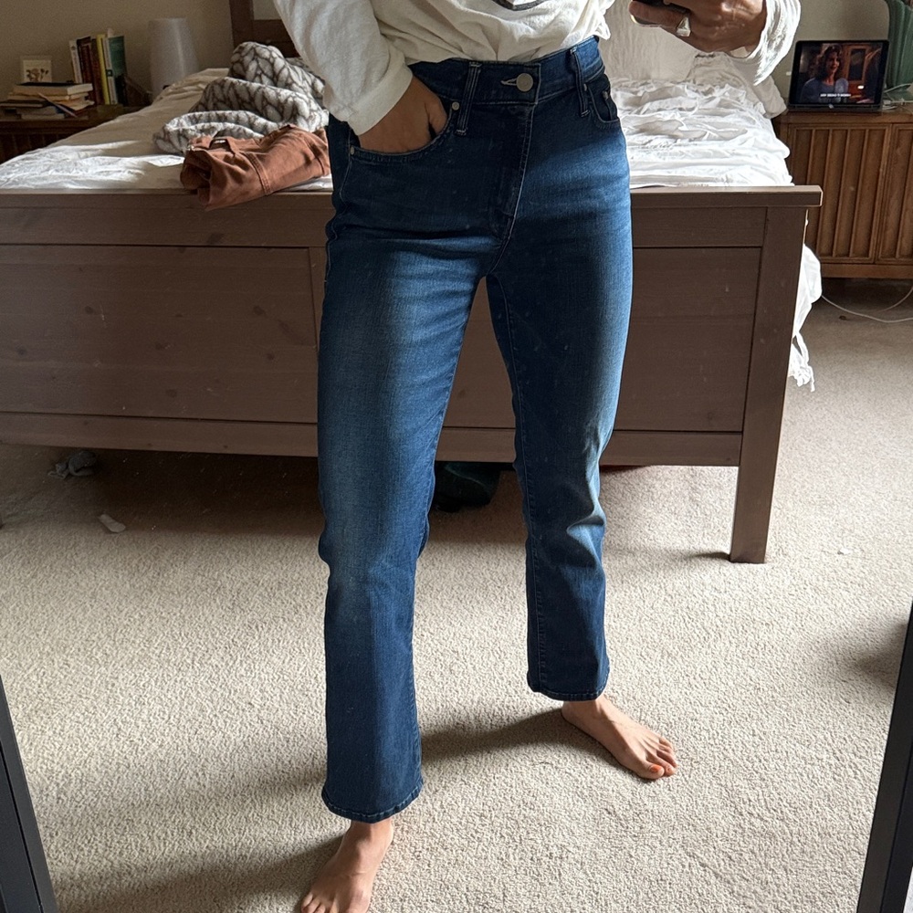 Mother the outsider crop Jean